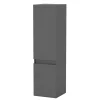 AICA Sanitaire Meuble de salle de bain mural, 30x30x110 cm, colonne anthracite,* Armoire De Salle De Bains|Meuble De Salle De Bains Faible Profondeur