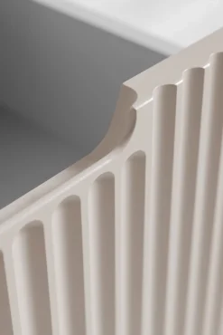 Furnidea Meuble de salle de bain suspendu sous vasque VENA cachmire 60 cm