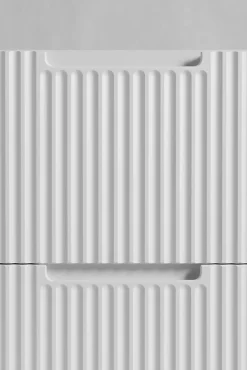 Furnidea Meuble de salle de bain suspendu sous vasque VENA blanc 60 cm* Meuble Sous Lavabo