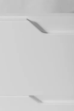 Furnidea Meuble de salle de bain suspendu sous vasque MODERN blanc 60 cm* Meuble Sous Lavabo