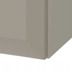 Furnidea Meuble de salle de bain sous vasque suspendu DELCA cachemire 80 cm