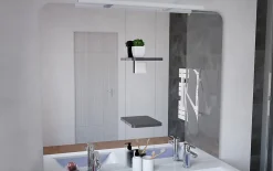 Ondee Meuble de salle de bains à poser H.185 x l.120 cm, anthracite, Palermo* Ensemble Meuble De Salle De Bains|Meuble Vasque