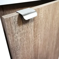 Top Bath Meuble de Salle de Bains avec vasque/lavabo Lave main à suspendre Ana 40 chêne