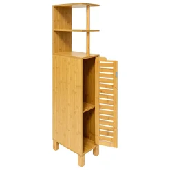 Five Simply Smart Meuble de WC en bambou SICELA - H. 120 cm* Colonne De Salle De Bains