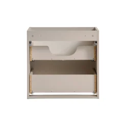 Petits-Meubles Meuble double vasque 140cm 4 tiroirs 1 porte Manoa Cachemire et bois* Meuble Vasque