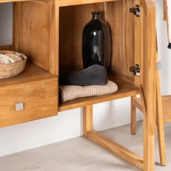 Wanda Collection Meuble en teck salle de bain Théa 130 cm