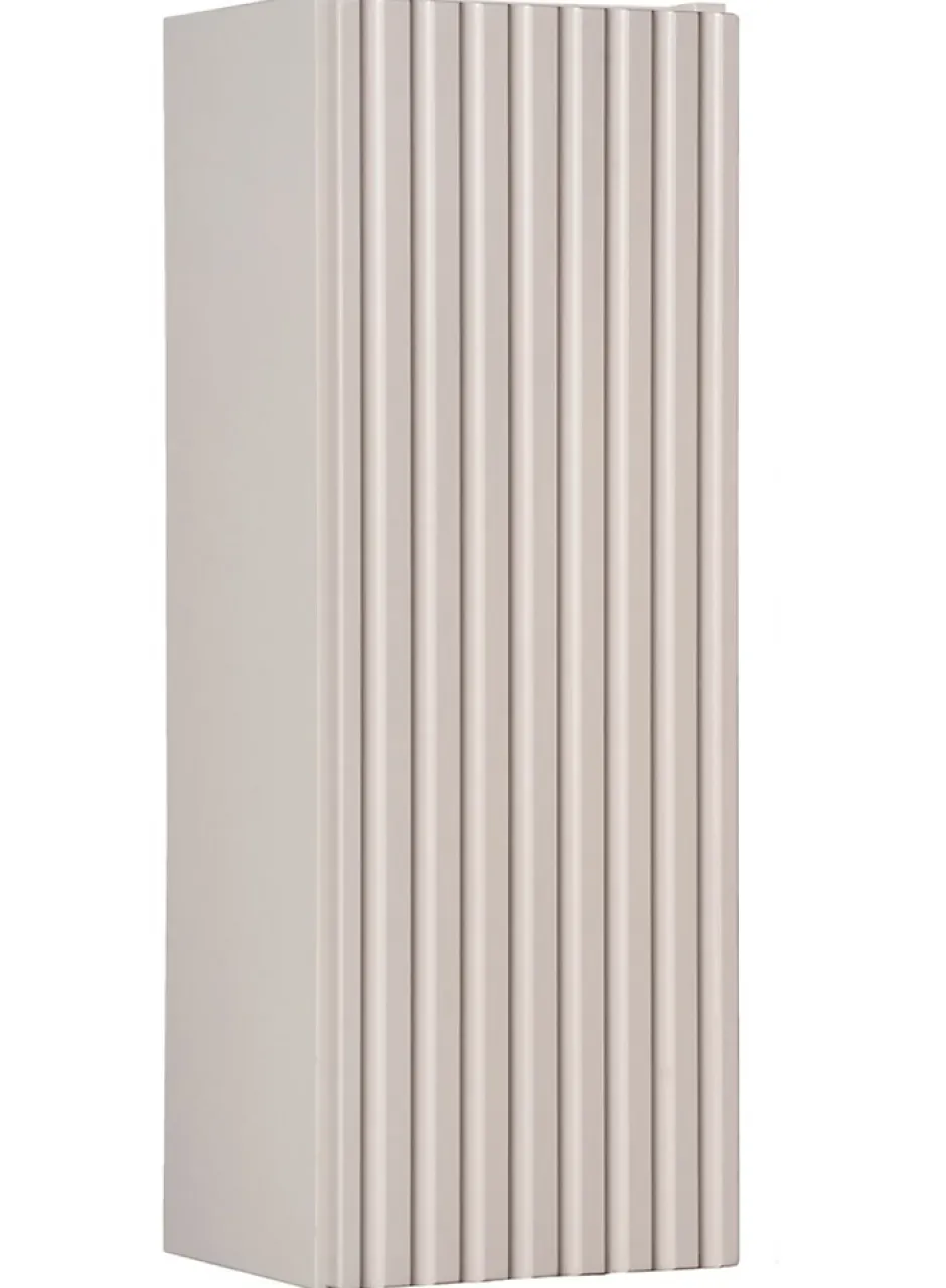 Furnidea Meuble haut de salle de bain suspendue NOVA CACHEMIRE 20 x 57 cm