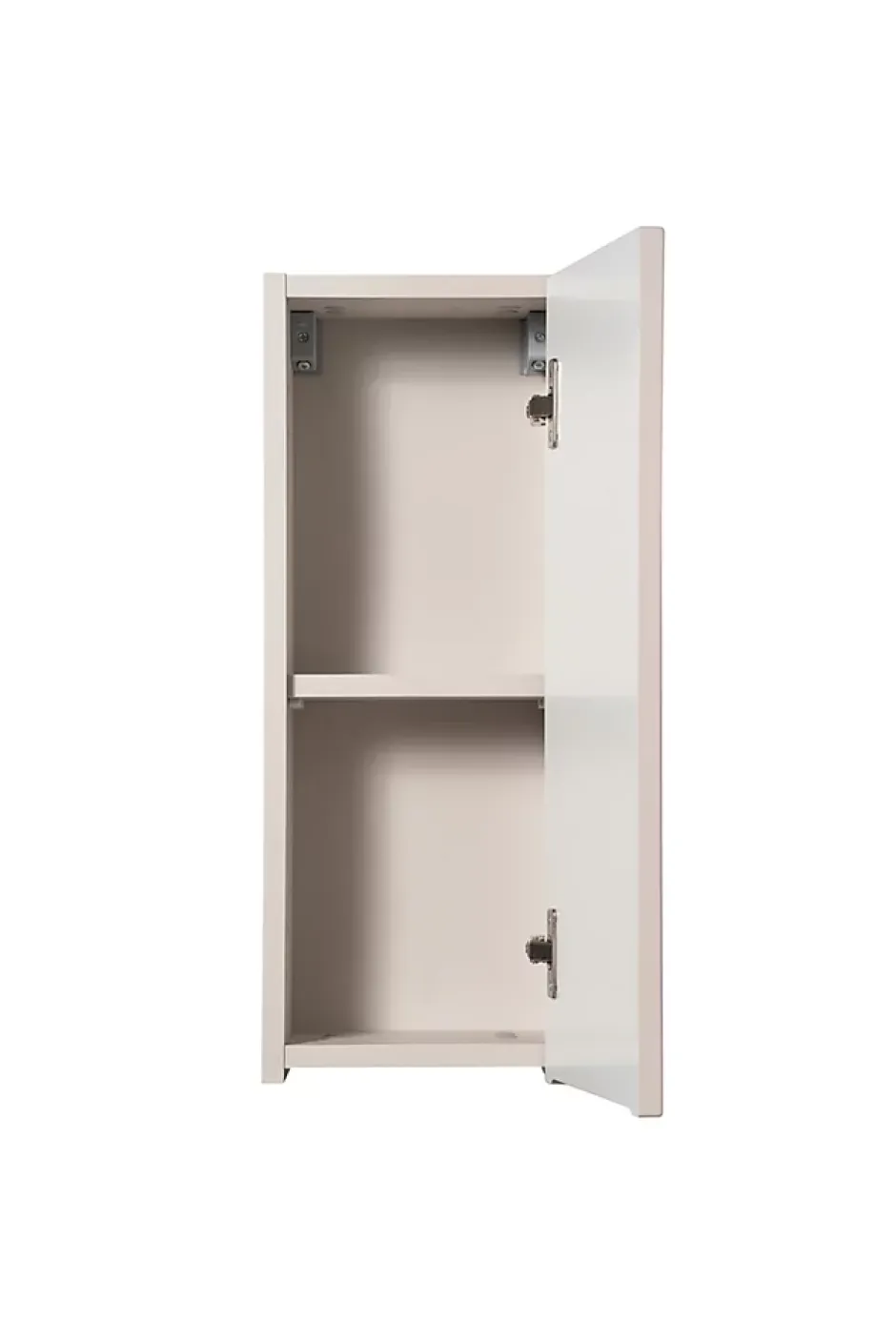Furnidea Meuble haut de salle de bain suspendue NOVA CACHEMIRE 20 x 57 cm