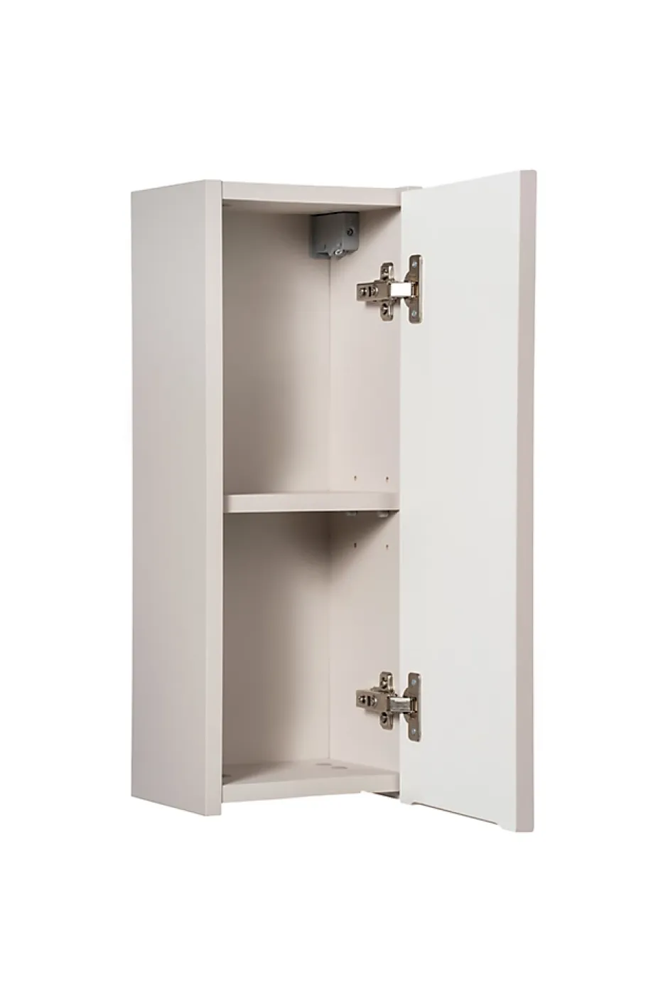 Furnidea Meuble haut de salle de bain suspendue NOVA CACHEMIRE 20 x 57 cm