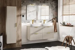 Furnidea Meuble lave main à suspendre ADEL CACHEMIRE 40 cm* Lave-Mains