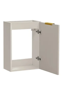 Furnidea Meuble lave main à suspendre ADEL CACHEMIRE 40 cm* Lave-Mains