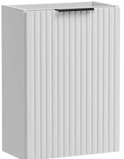 Furnidea Meuble lave main à suspendre ADEL BLANC 40 cm* Lave-Mains