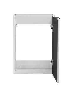 Furnidea Meuble lave main à suspendre ADEL BLANC 40 cm* Lave-Mains