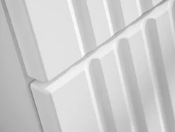 Furnidea Meuble lave main à suspendre ADEL BLANC 40 cm* Lave-Mains