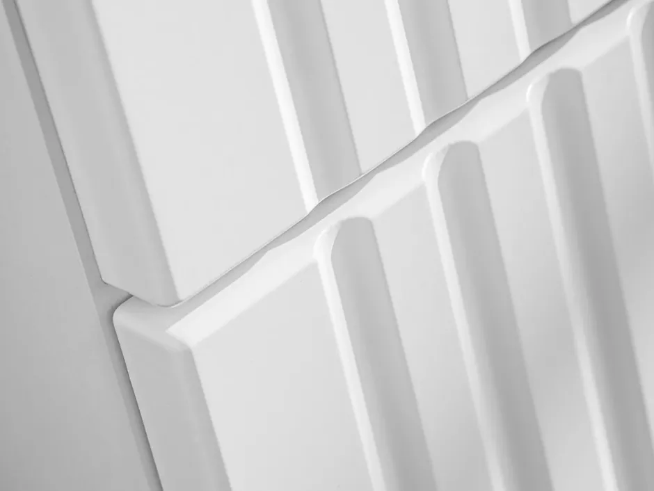 Furnidea Meuble lave main à suspendre ADEL BLANC 40 cm* Lave-Mains