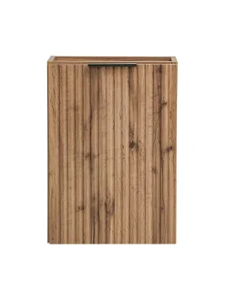 Furnidea Meuble lave main à suspendre ADEL CHÊNE 40 cm
