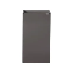 GoodHome Meuble lave mains à poser Imandra gris taupé L.44 x H.79 cm