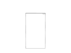 GoodHome Meuble lave mains à poser gris l.44 x H.79 x P.23 cm, Imandra