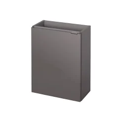 GoodHome Meuble lave mains à suspendre Imandra gris taupé L.44 x H.55 cm* Lave-Mains
