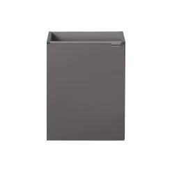 GoodHome Meuble lave mains à suspendre Imandra gris taupé L.44 x H.55 cm* Lave-Mains