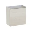 Meuble lave mains effet chêne l.45 x H.44 x P.21 cm, Calao* Lave-Mains|Meuble De Salle De Bains Faible Profondeur