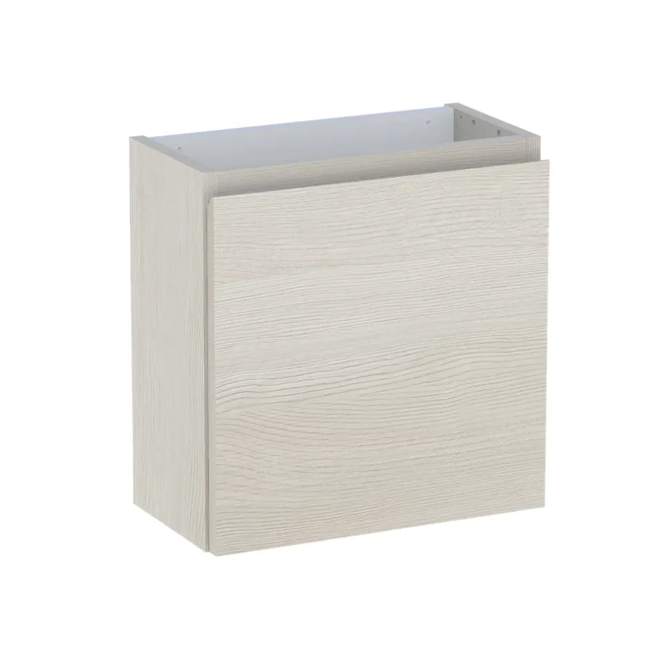 Meuble lave mains effet chêne l.45 x H.44 x P.21 cm, Calao* Lave-Mains|Meuble De Salle De Bains Faible Profondeur