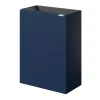 GoodHome Meuble lave mains suspendu bleu nuit mat l.44 x H.55 x P.23 cm, Imandra* Lave-Mains