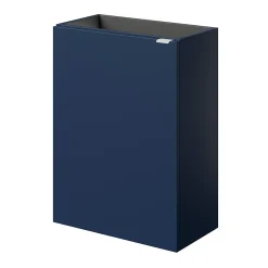 GoodHome Meuble lave mains suspendu bleu nuit mat l.44 x H.55 x P.23 cm, Imandra* Lave-Mains