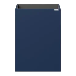 GoodHome Meuble lave mains suspendu bleu nuit mat l.44 x H.55 x P.23 cm, Imandra* Lave-Mains