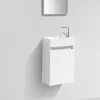 Stano Meuble lave-main salle de bain design SIENA largeur 40 cm blanc laque