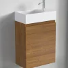 Lomazoo Meuble lave-mains chêne chaud Malibu - 40cm* Lave-Mains