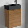 Lomazoo Meuble lave-mains chêne chaud Malibu - 40cm* Lave-Mains