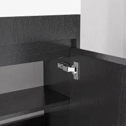 Lomazoo Meuble lave-mains chêne noir Ibiza - 40cm* Lave-Mains
