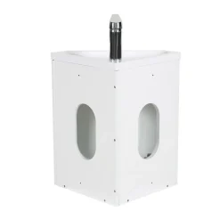 Mob-In Meuble lave-mains d'angle SKINO