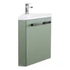 Mob-In Meuble lave-mains d'angle SKINO* Meuble Wc