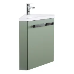Mob-In Meuble lave-mains d'angle SKINO* Meuble Wc