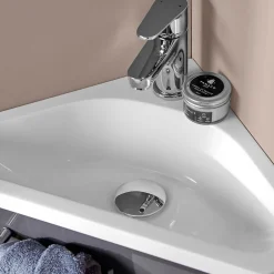 Mob-In Meuble lave-mains d'angle SKINO