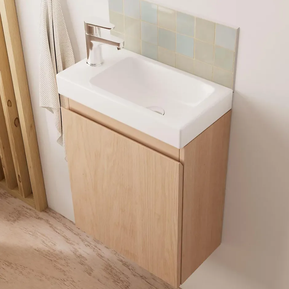Mob-In Meuble lave-mains LISA + robinet chromé