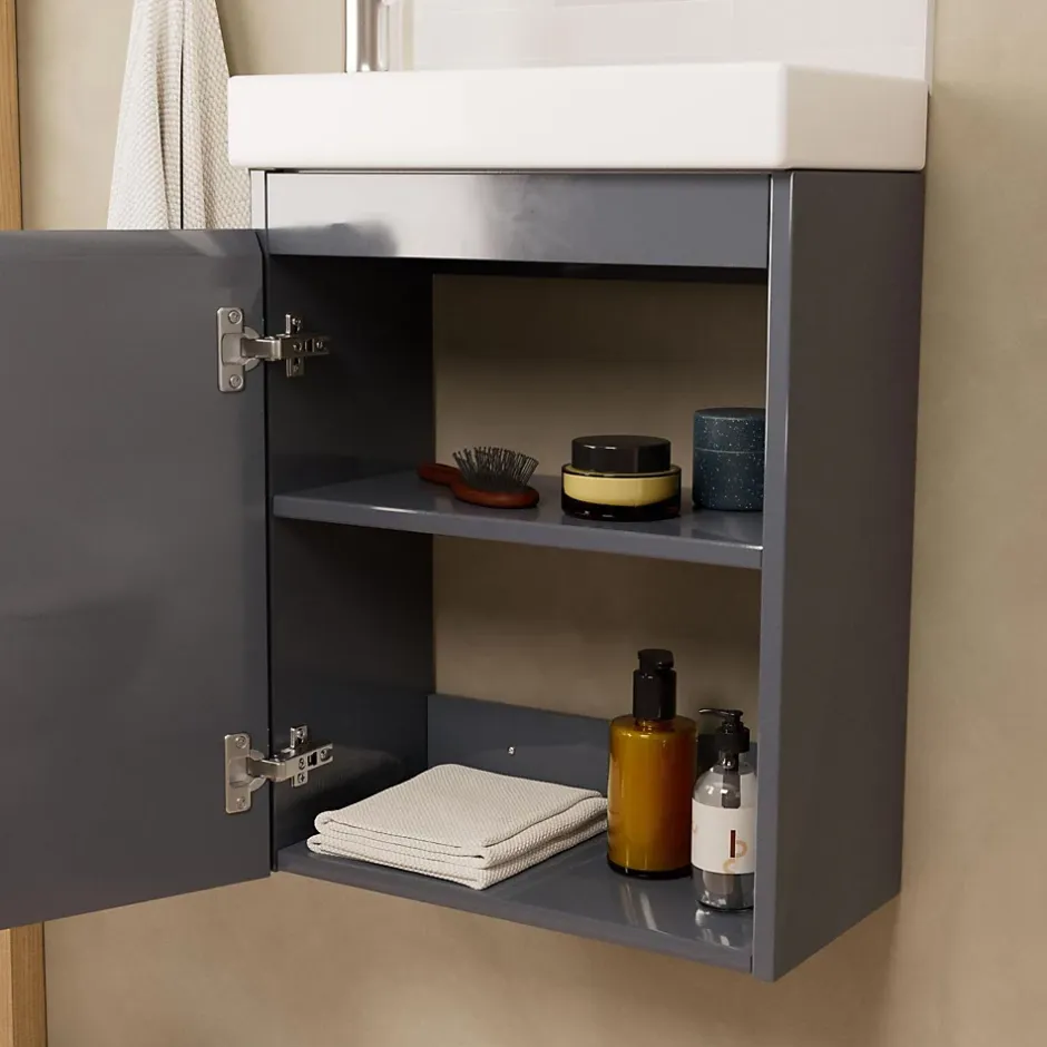 Mob-In Meuble lave-mains LISA + robinet chromé