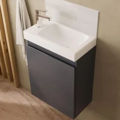 Mob-In Meuble lave-mains LISA + robinet chromé