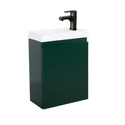 Mob-In Meuble lave-mains LISA + robinet noir* Lave-Mains