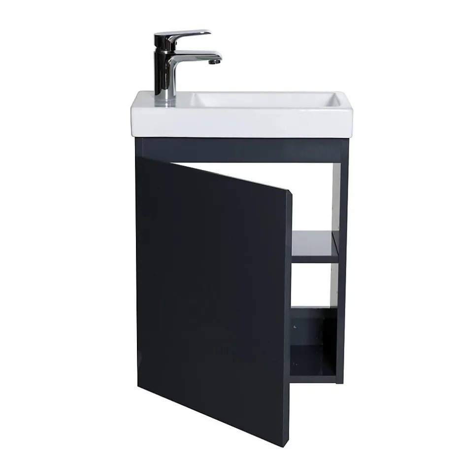 Mob-In Meuble lave-mains LISA suspendu 41 cm 41cm