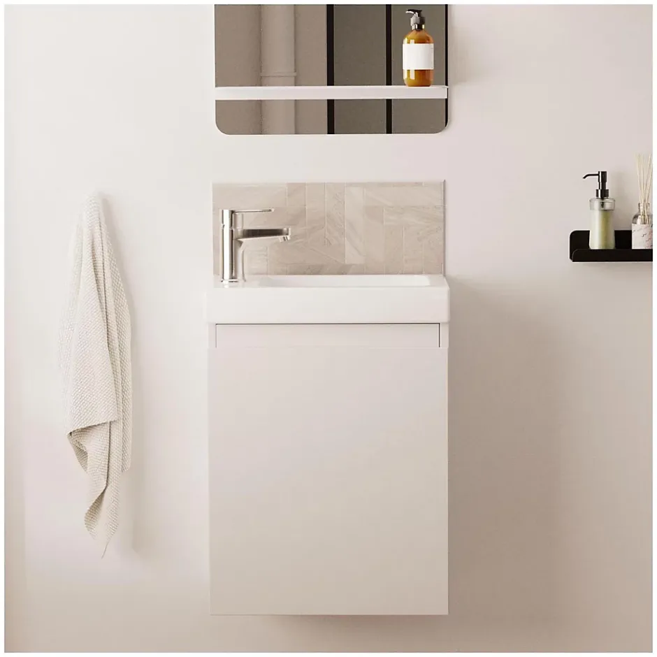 Mob-In Meuble lave-mains LISA suspendu 41 cm 41cm