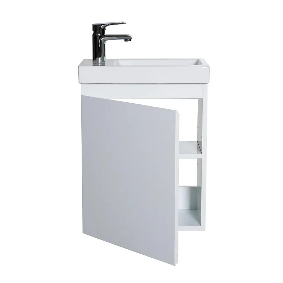 Mob-In Meuble lave-mains LISA suspendu 41 cm 41cm