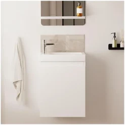 Mob-In Meuble lave-mains LISA suspendu 41 cm