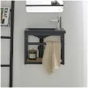 Mob-In Meuble lave-mains SAO + robinet chromé* Lave-Mains