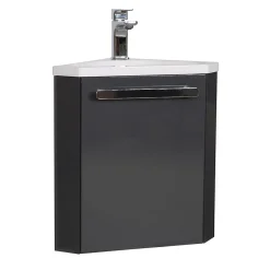 Mob-In Meuble lave-mains SKINO + robinet chromé* Lave-Mains