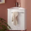 Mob-In Meuble lave-mains SKINO + robinet chromé* Lave-Mains
