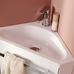 Mob-In Meuble lave-mains SKINO + robinet chromé* Lave-Mains
