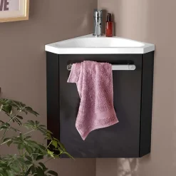 Mob-In Meuble lave-mains SKINO + robinet chromé
